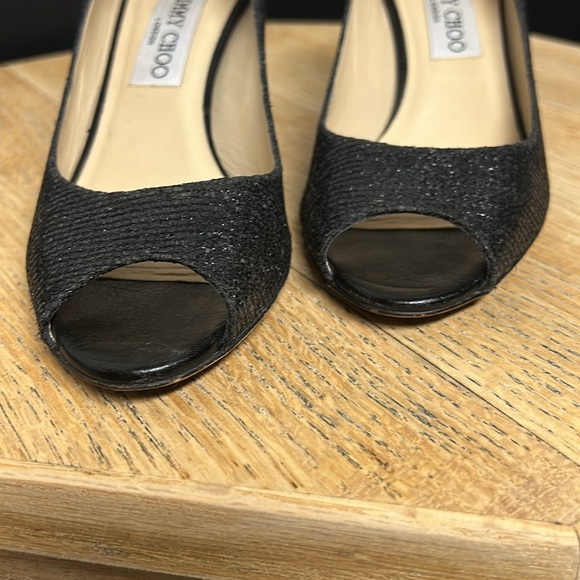 Jimmy Choo Luna Kitten Heel Shoes - Picture 5 of 12